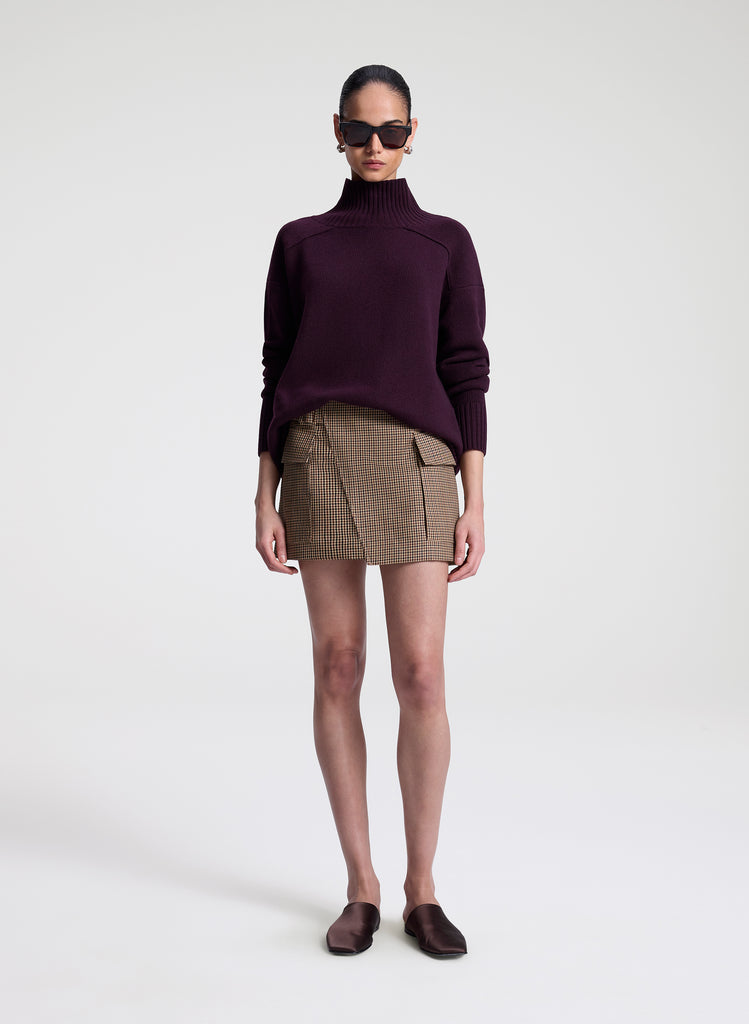 Conan Wool Tailored Mini Skirt | ALC LTD