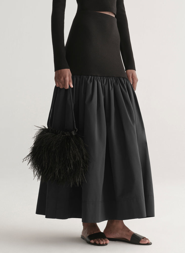 A.L.C. Cami Merino Combo Maxi Skirt | ALCltd.com