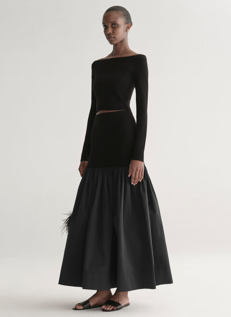 Cami Merino Combo Maxi Skirt | ALC LTD