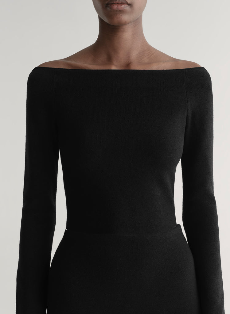 Jo Merino Off Shoulder Knit Top | ALC LTD