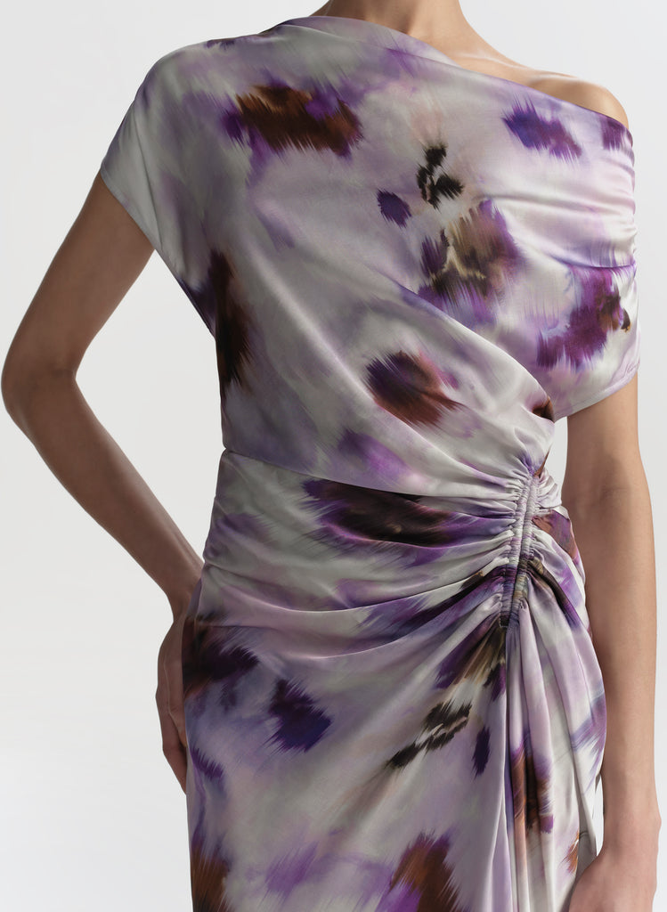 Poppy One Shoulder Satin Gown | ALC LTD Poppy One Shoulder Satin Gown | ALC LTD