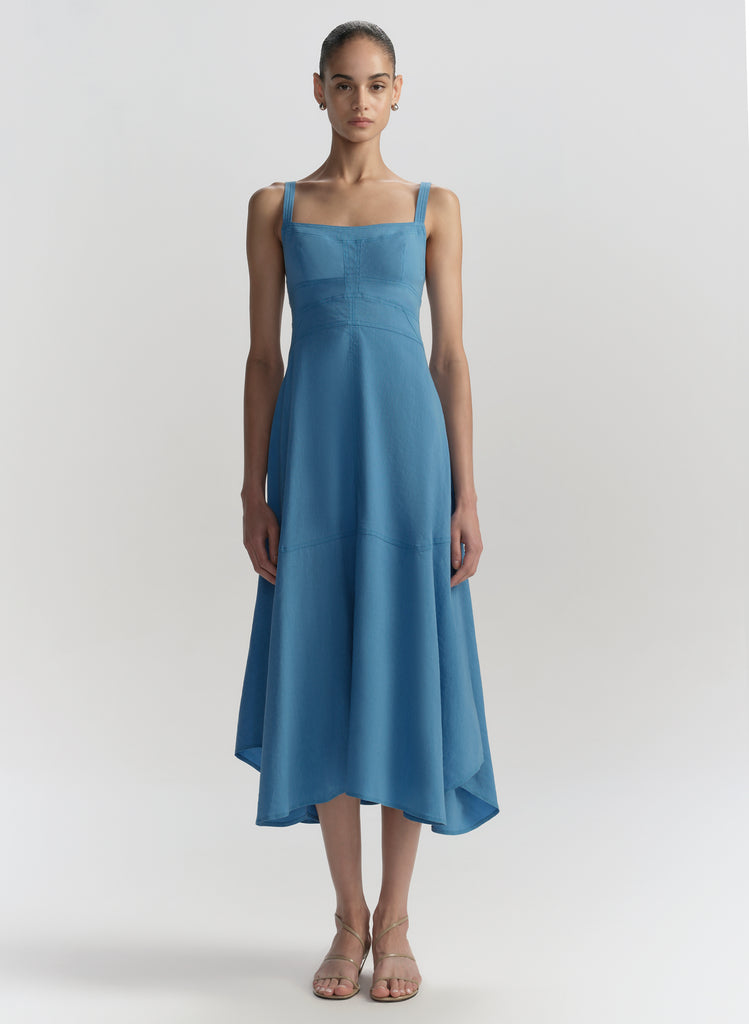 Harlow Linen Midi Dress