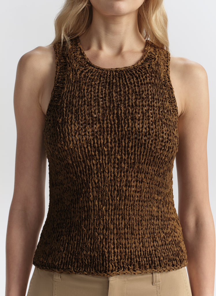 Nelly Open Knit Tank | ALC LTD