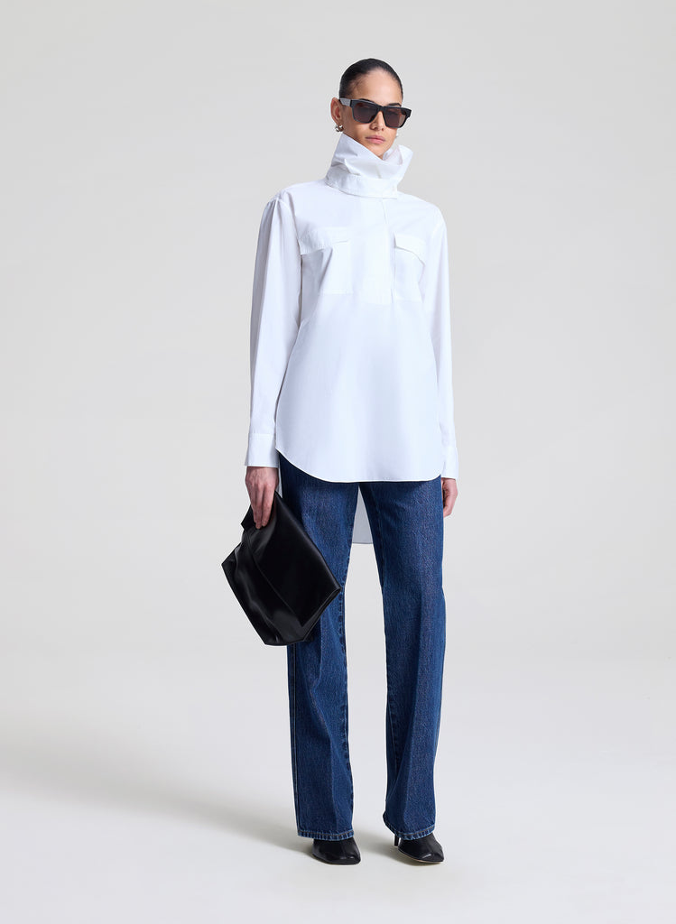 A.L.C. Wells Stretch Cotton Shirt | ALCltd.com