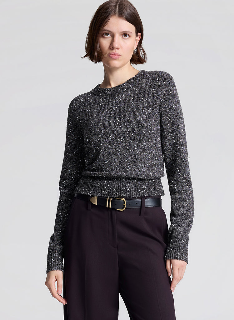 A.L.C. Zoe Boucle Tweed Sweater | ALCltd.com
