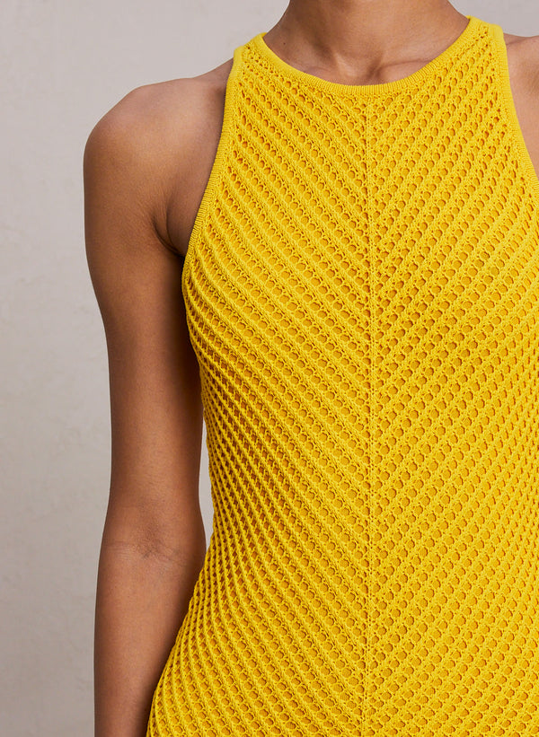 Senna Crochet Mini Dress