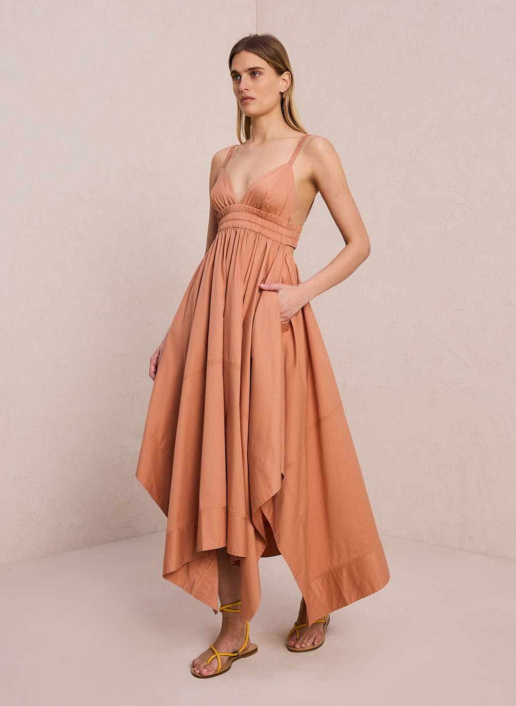 Rosie Cotton Midi Dress
