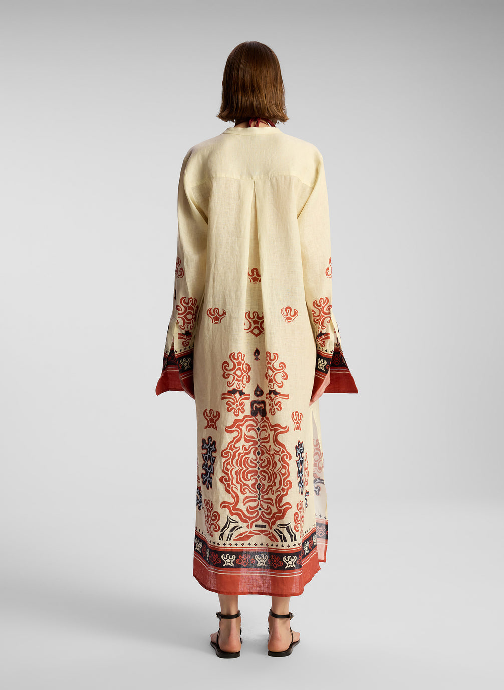 Kacey II Linen Coverup Dress