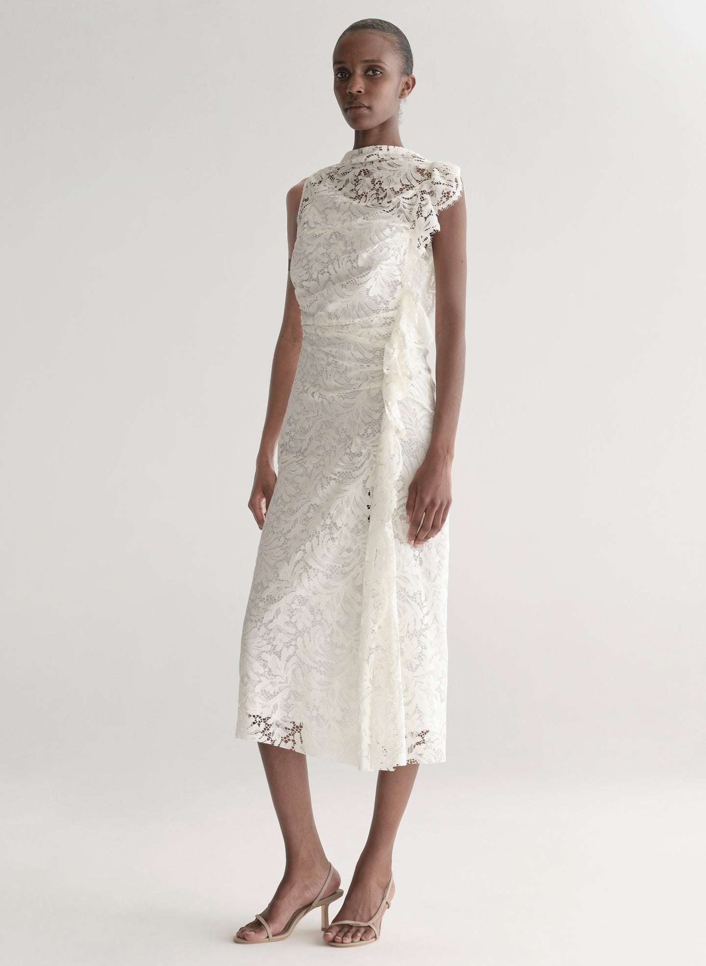 astr white lace midi dress Astr Dresses | Astr the Label Eye And Hook Corset Lace Midi Dress White | Color: White | Size: S