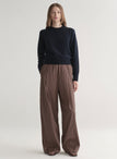 Emmett Striped Cotton Pant