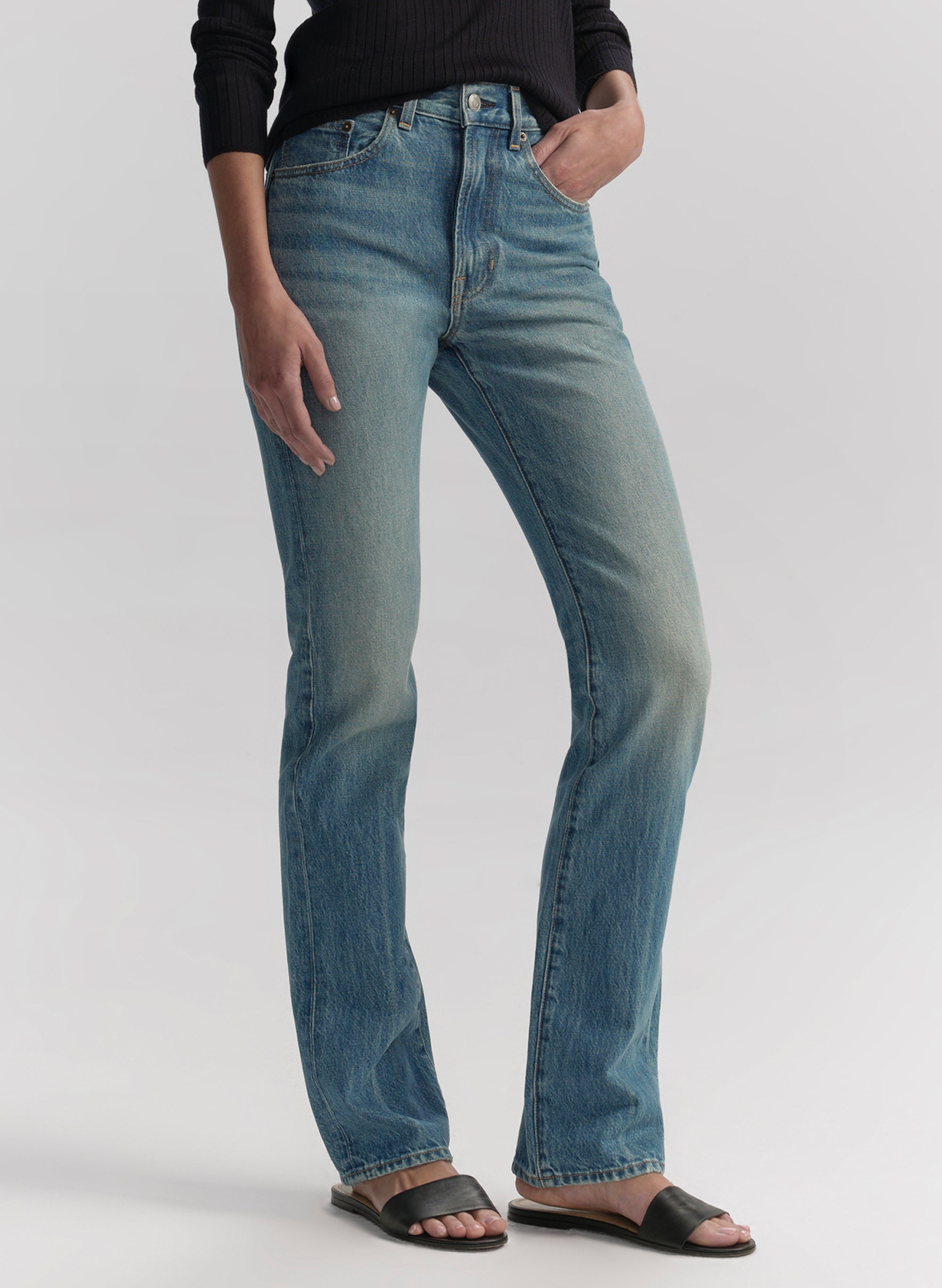 The 917 Slim Straight Jean | ALC LTD