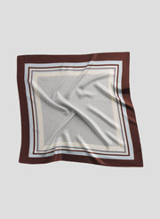 dotted silk scarf