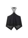 Aleia Embroidered Cotton Top