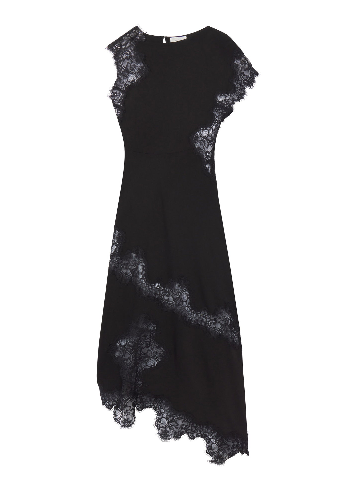 Alessia Textured Satin and Lace Maxi Dress | ALC LTD Alessia Textured Satin and Lace Maxi Dress | ALC LTD