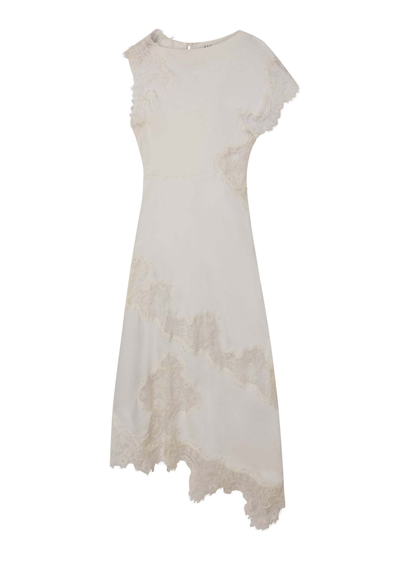 Alessia Textured Satin and Lace Maxi Dress | ALC LTD Alessia Textured Satin and Lace Maxi Dress | ALC LTD