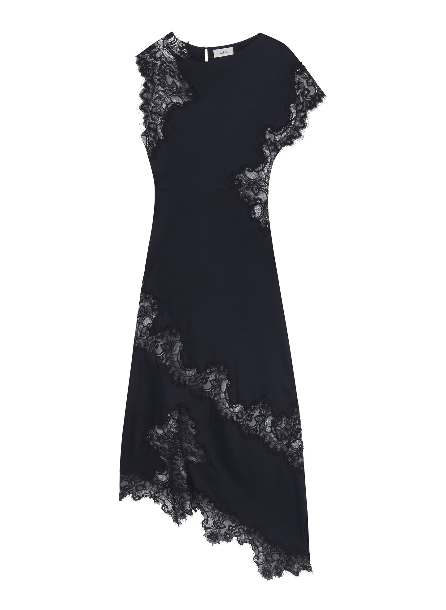 Alessia Satin and Lace Maxi Dress | ALC LTD Alessia Satin and Lace Maxi Dress | ALC LTD
