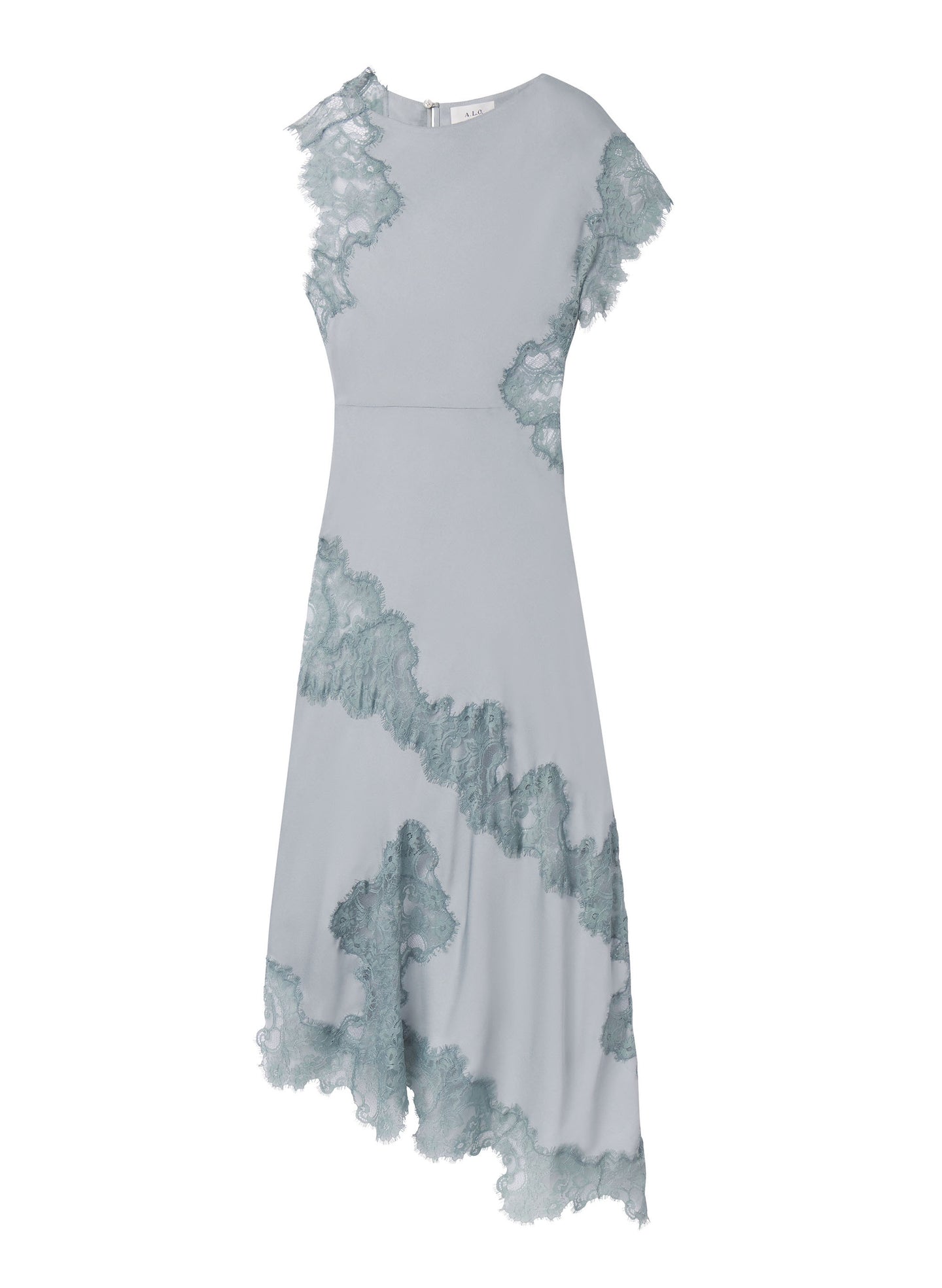 Alessia Textured Satin and Lace Maxi Dress | ALC LTD Alessia Textured Satin and Lace Maxi Dress | ALC LTD