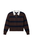 Alexa Cotton Polo Sweater