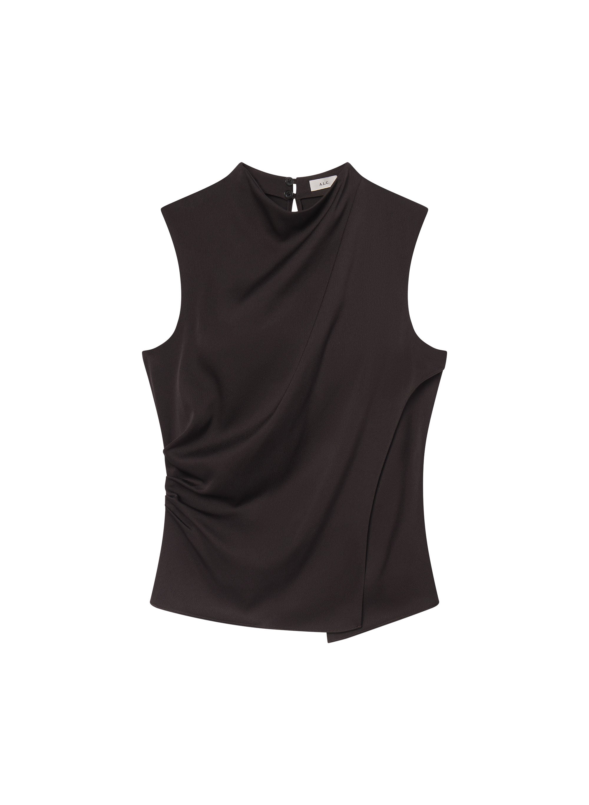 Amira Ruched Sleeveless Top | ALC LTD