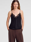 Annabelle Silk and Lace Camisole Top