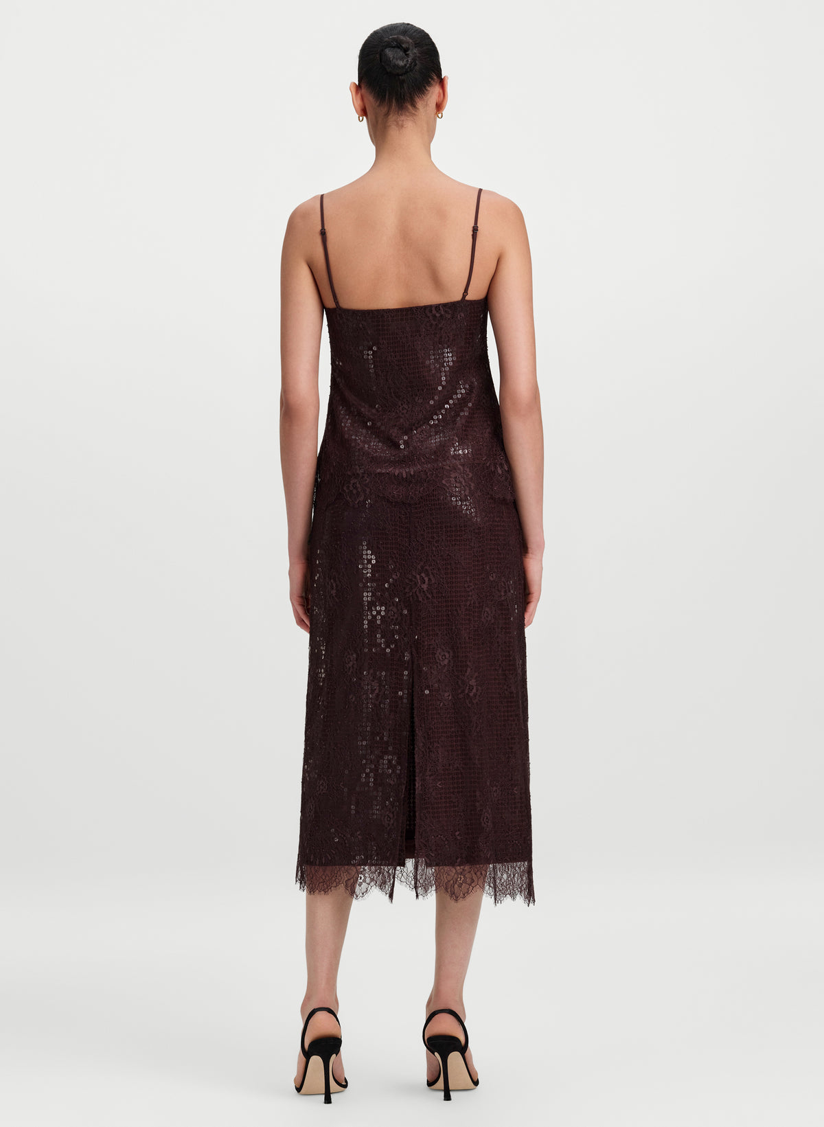 Ariana Sequin and Lace Camisole Top