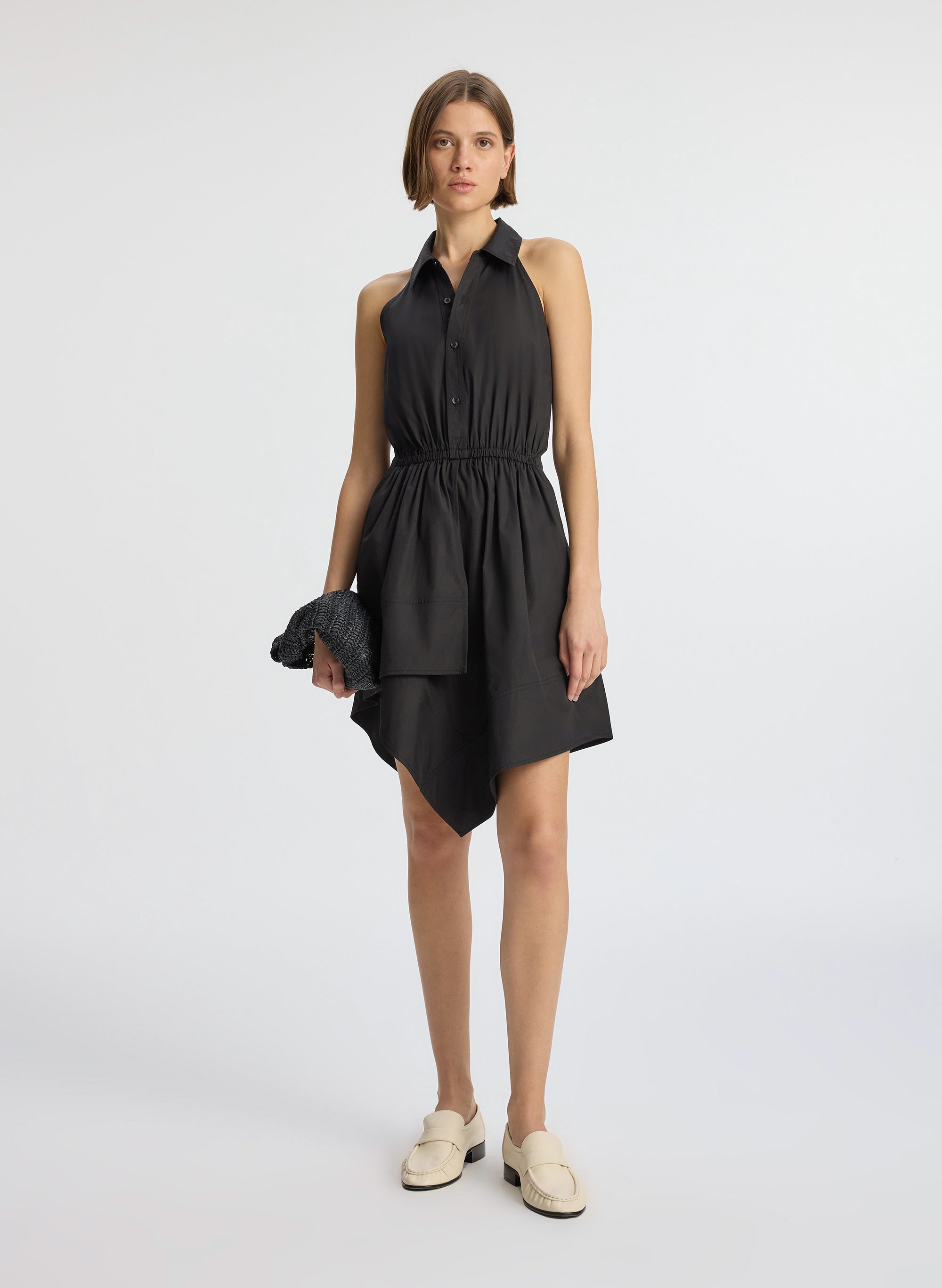 A.L.C. Aria Poplin Mini Shirtdress | ALCltd.com