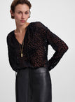 Aurelia Silk Devoré Top