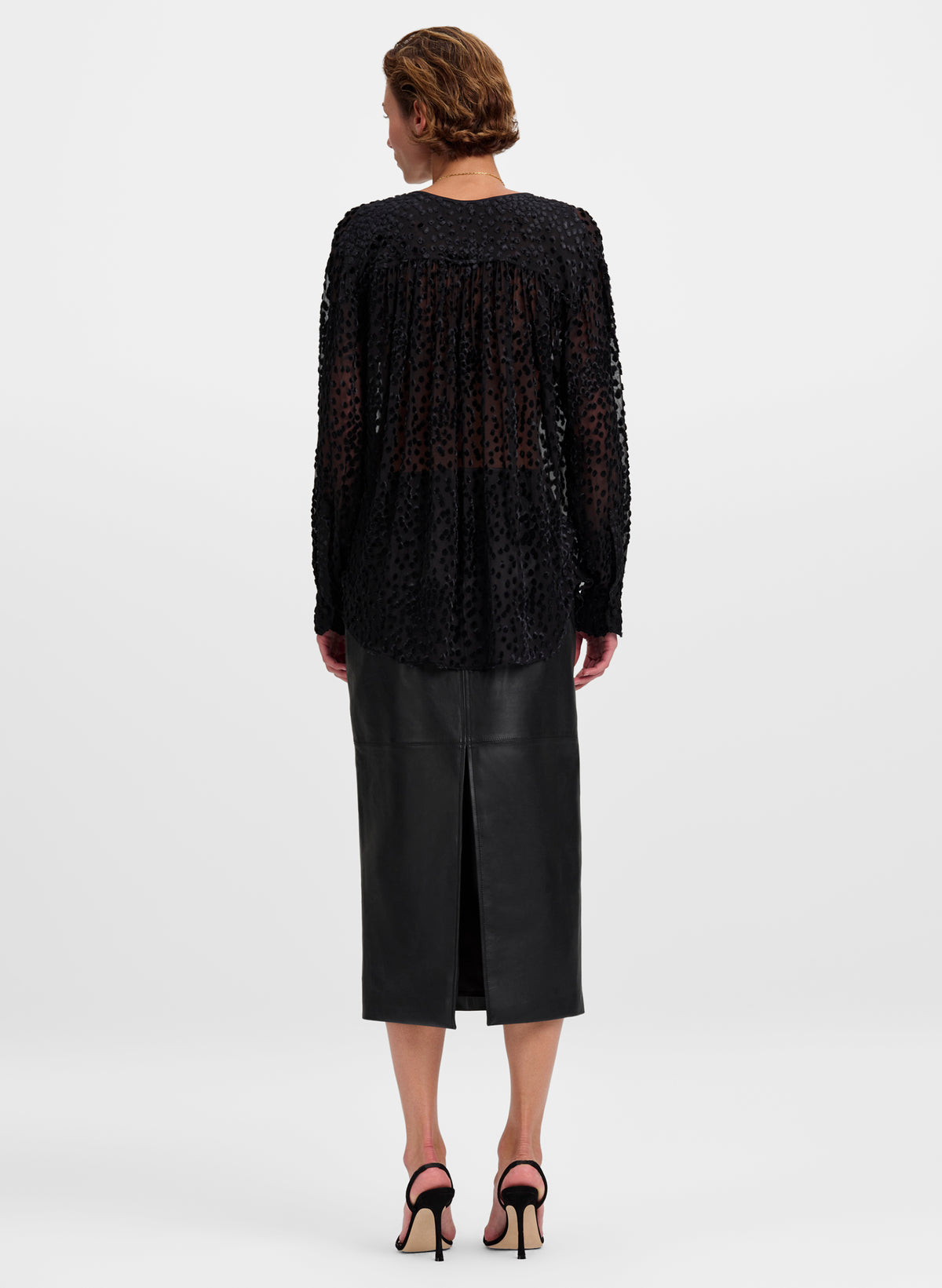 Aurelia Silk Devoré Top