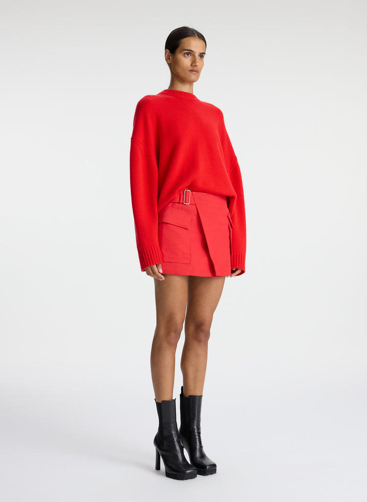 Ayden Sweater Cadmium Red