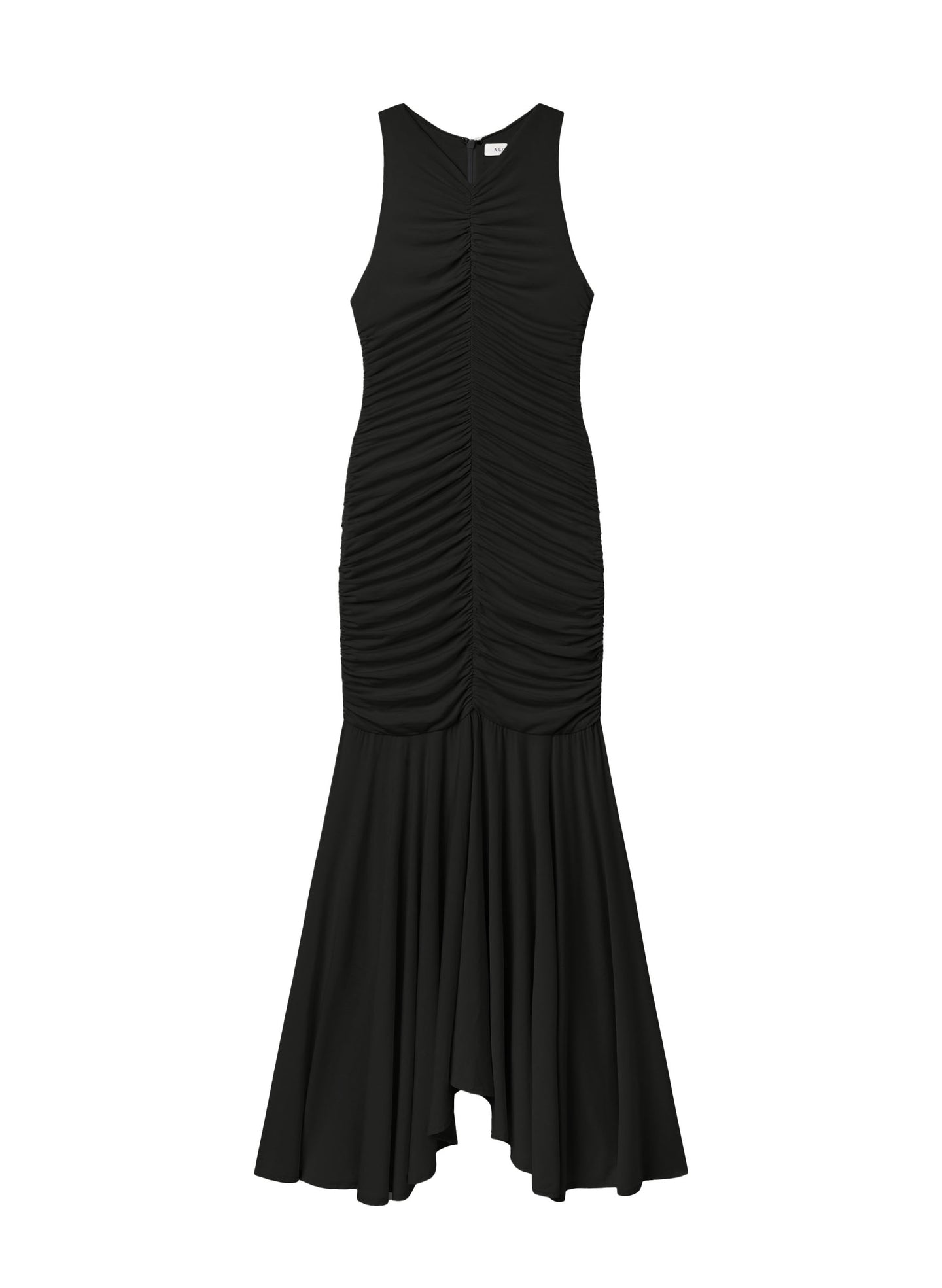 Ayla Ruched Knit Midi Dress | ALC LTD Ayla Ruched Knit Midi Dress | ALC LTD