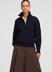 Bella Half Zip Sweater