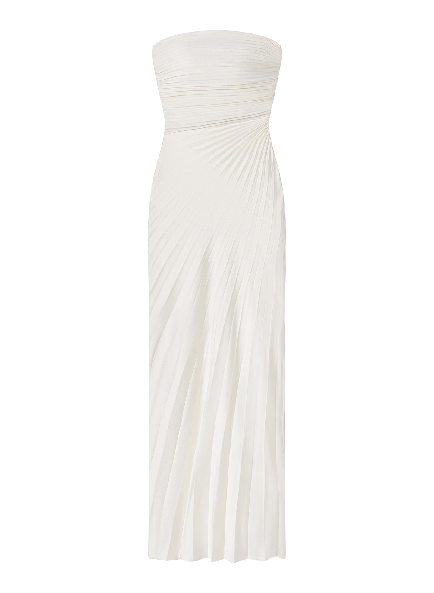 Bianca Strapless Pleated Maxi Dress | ALC LTD Bianca Strapless Pleated Maxi Dress | ALC LTD