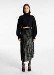 Tori Sequin Midi Skirt