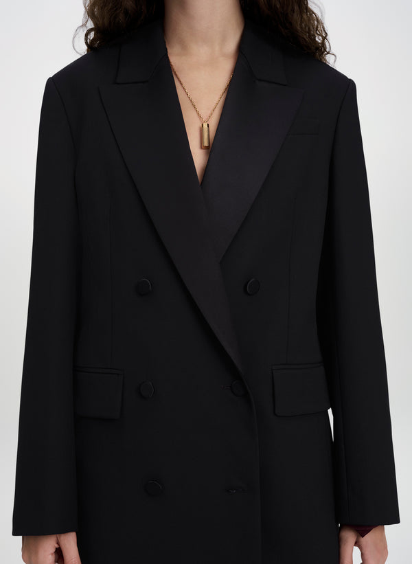 Calla Tailored Tuxedo Coat