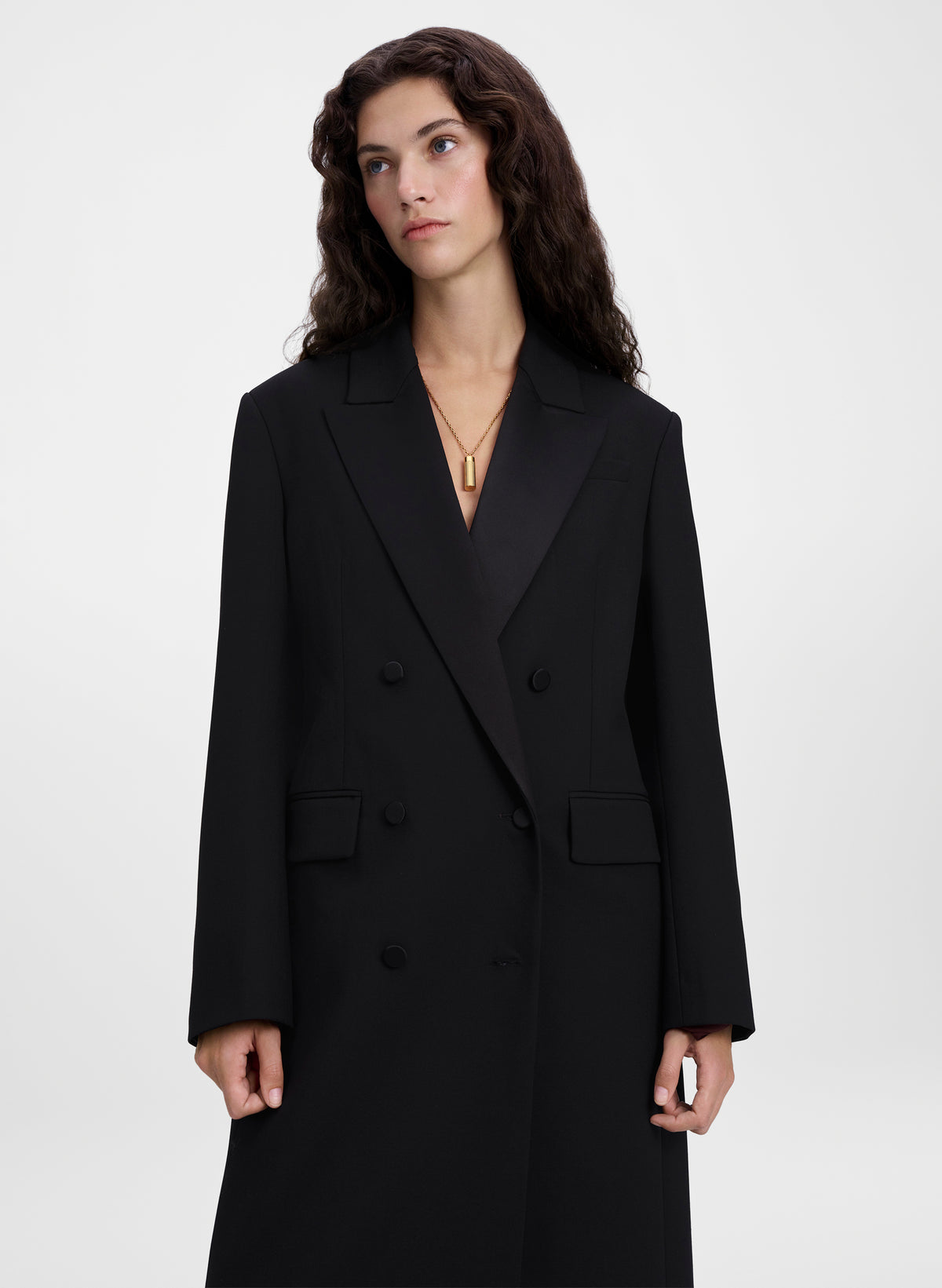 Calla Tailored Tuxedo Coat