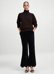 Camille Cropped Velvet Pant