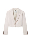 Cam Cropped Linen Jacket