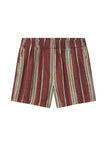 Casey Striped Linen Short