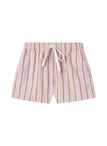 Casey Striped Drawstring Short