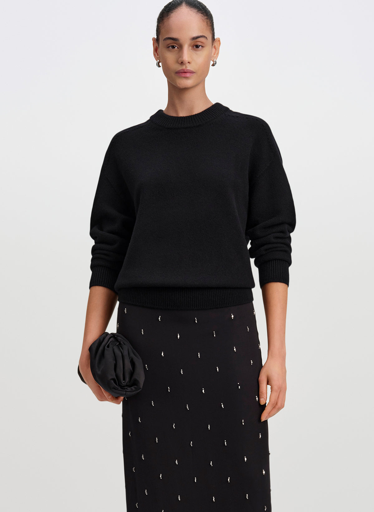 Charles Cashmere Crew Neck Sweater