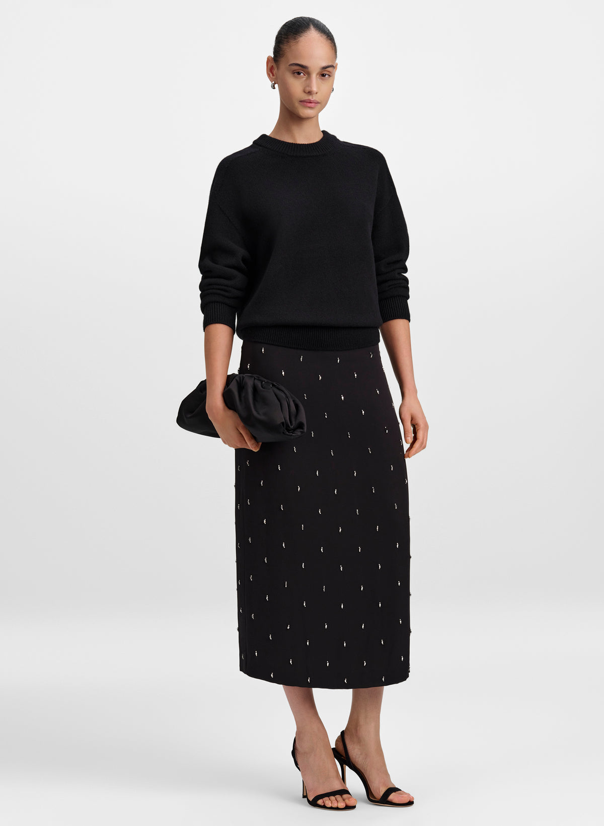 Charles Cashmere Crew Neck Sweater