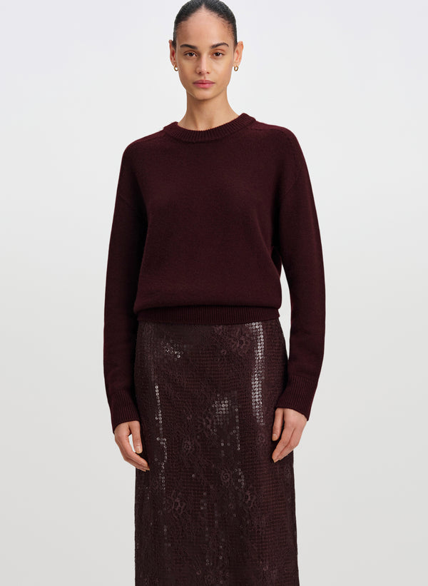 Charles Cashmere Crew Neck Sweater