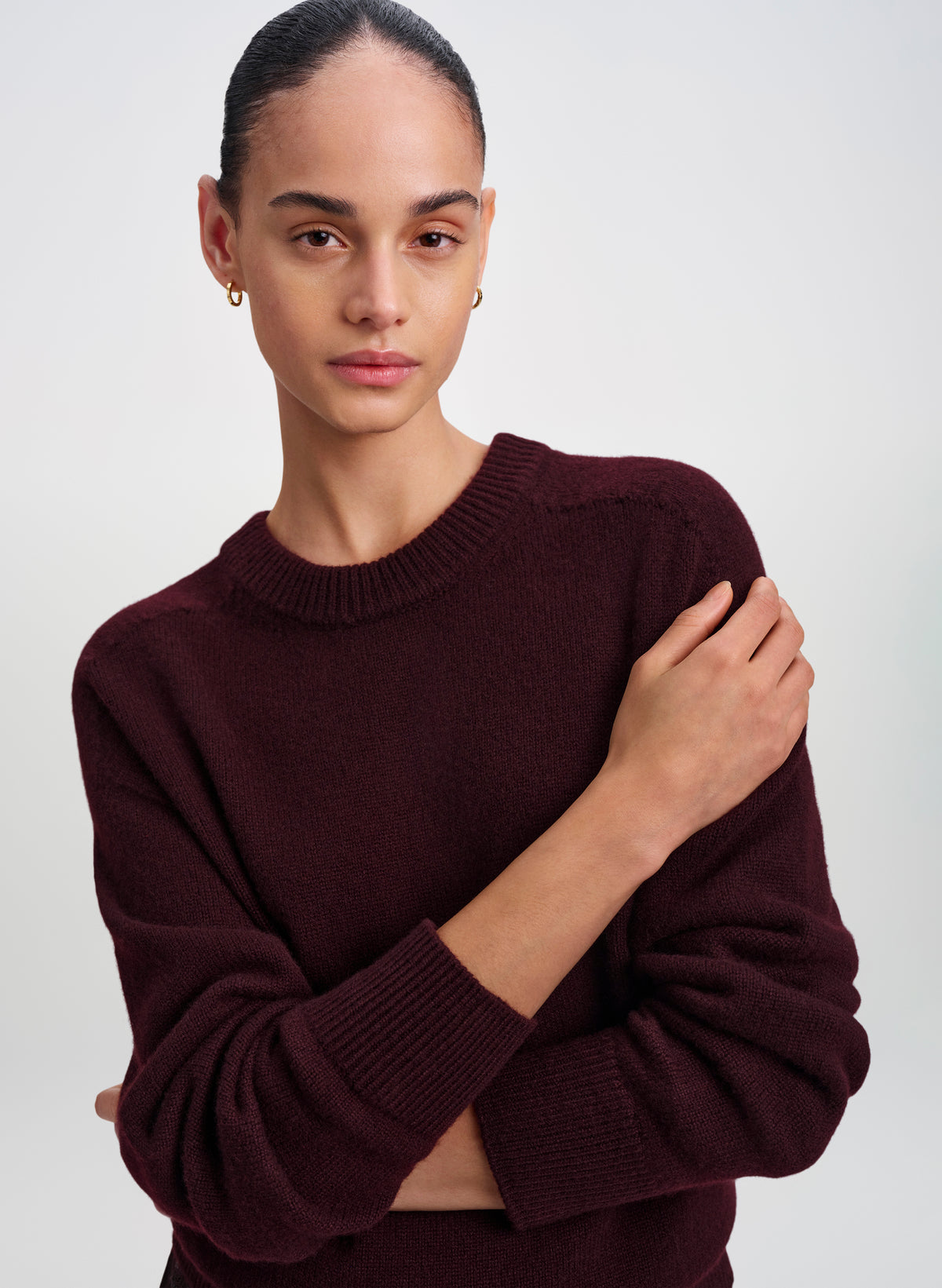 Charles Cashmere Crew Neck Sweater