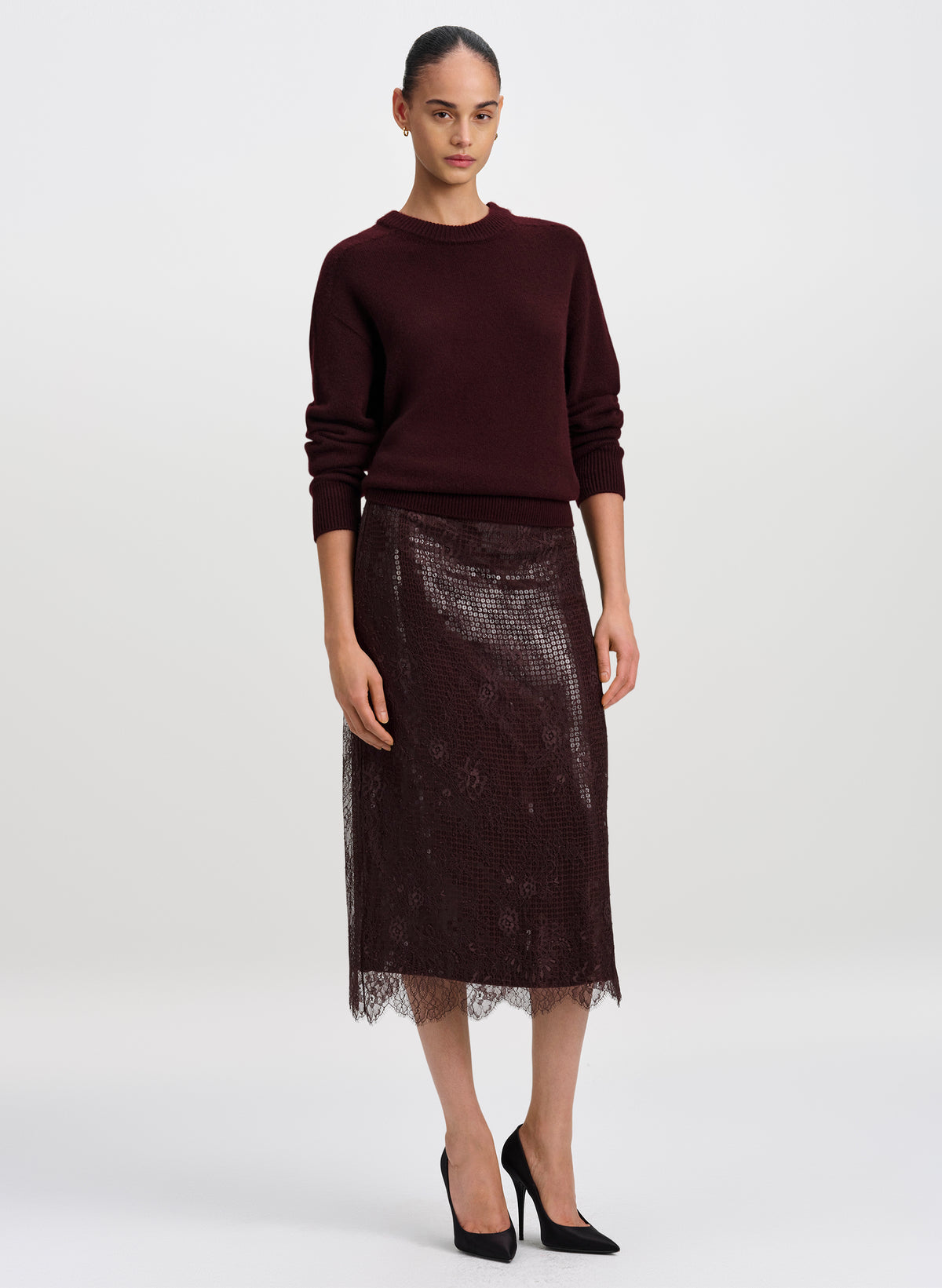 Charles Cashmere Crew Neck Sweater