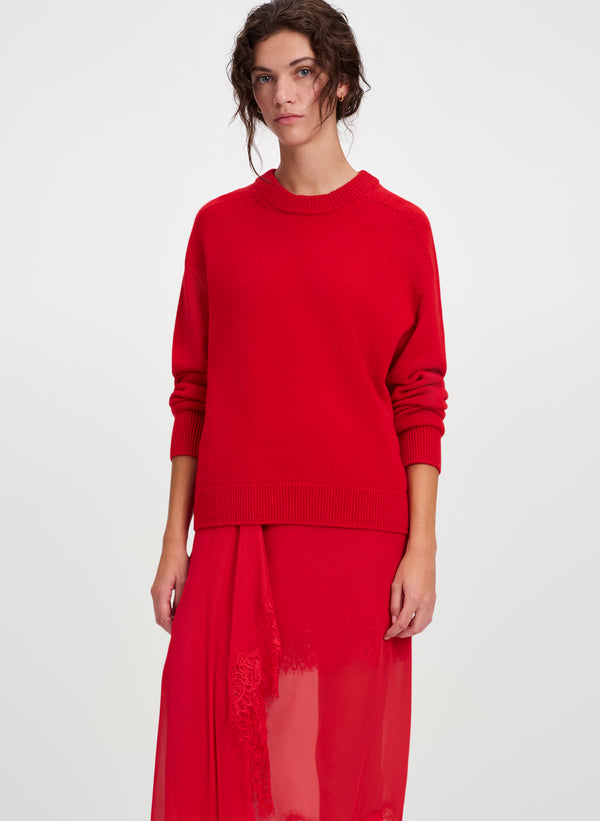 Charles Cashmere Crew Neck Sweater