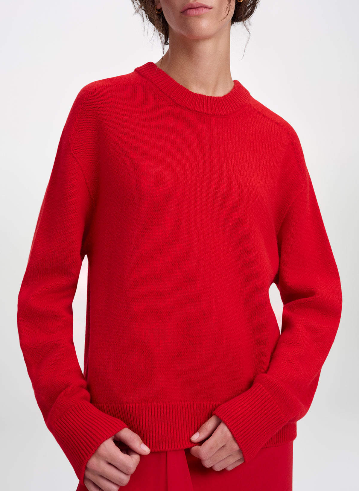 Charles Cashmere Crew Neck Sweater