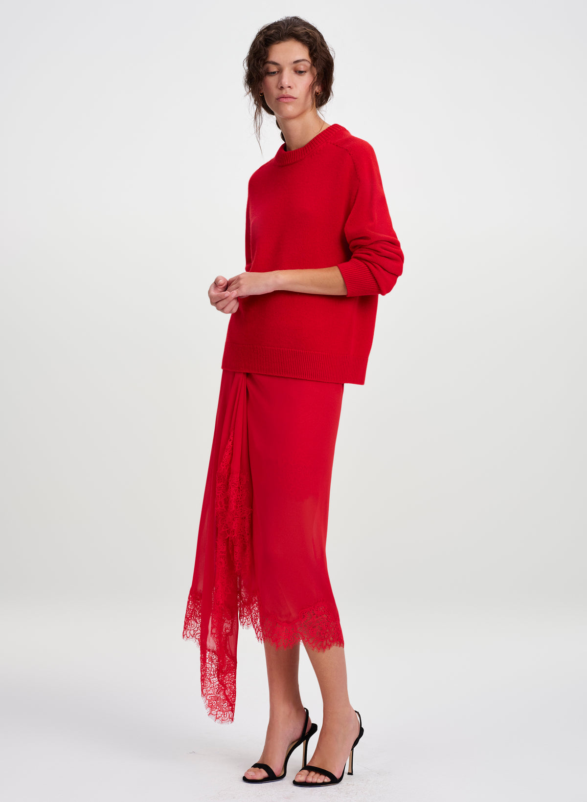 Charles Cashmere Crew Neck Sweater