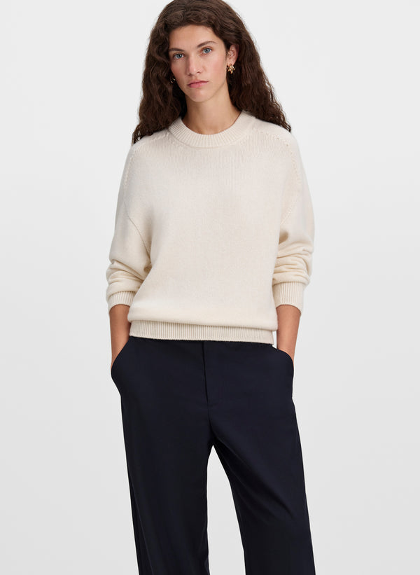 Charles Cashmere Crew Neck Sweater
