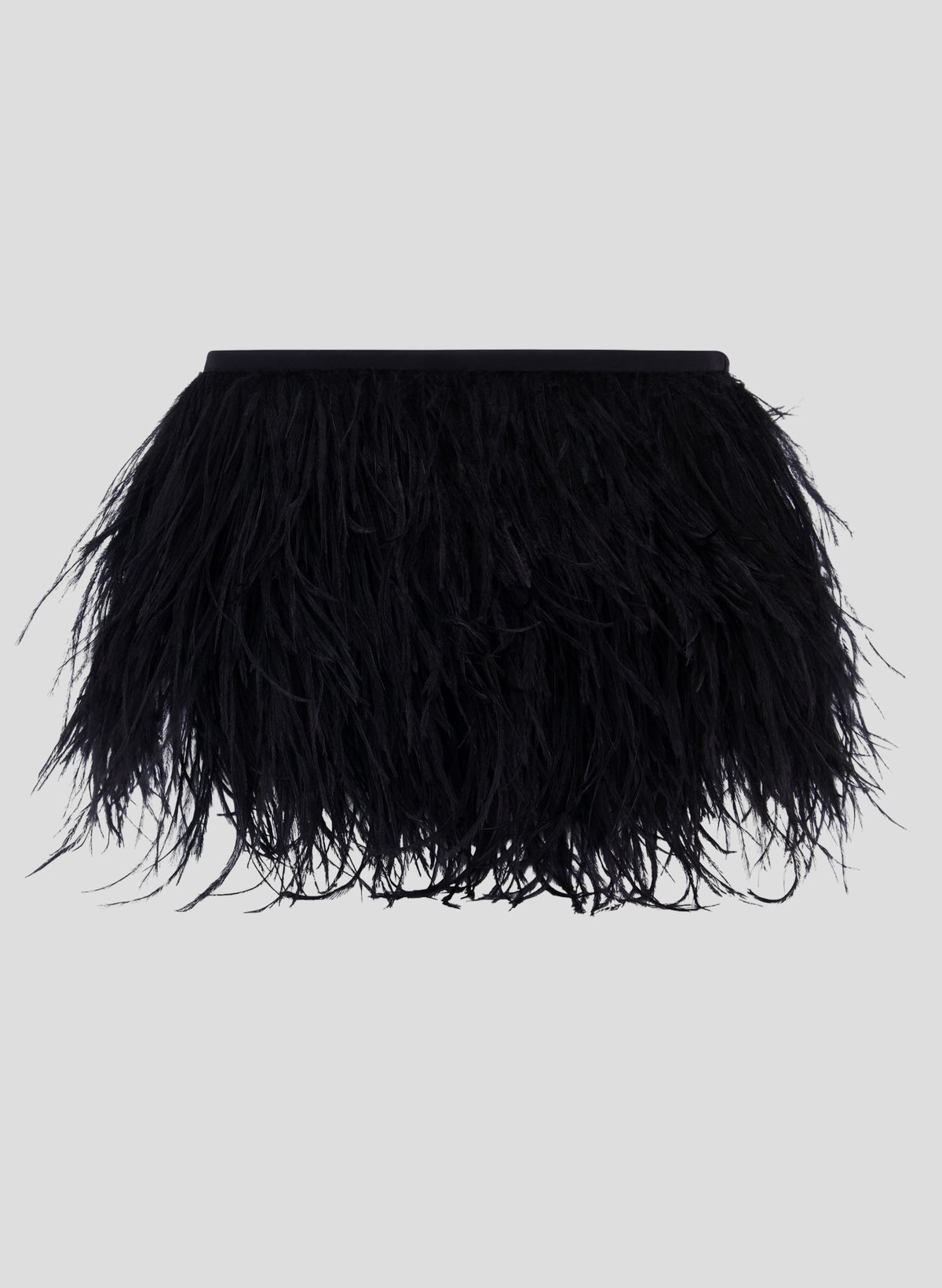 Clarisse Feather Clutch
