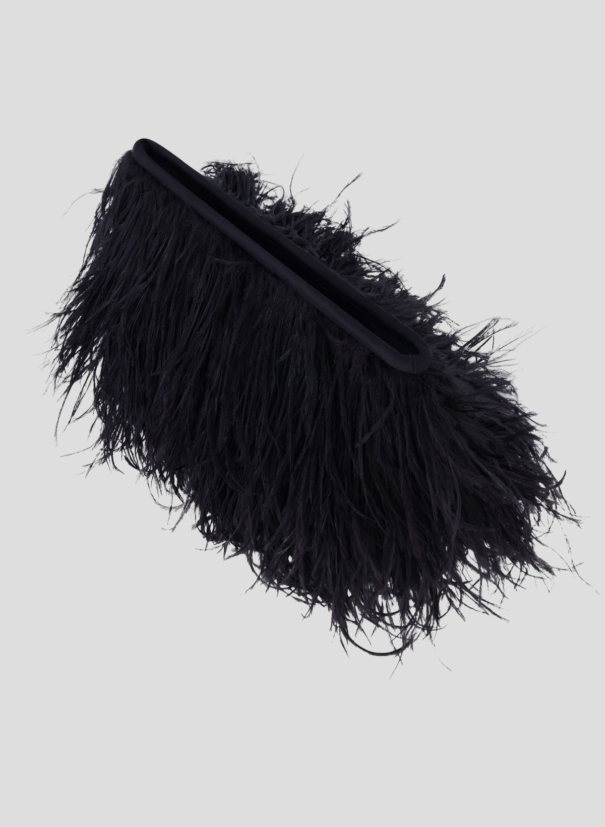 Clarisse Feather Clutch